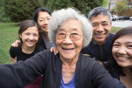 a multigenerational family