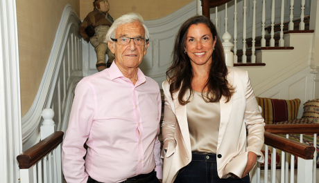 Photo of Alan Patricof and Abby Levy
