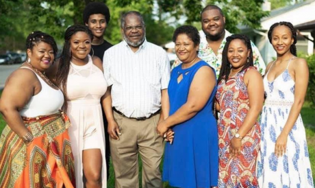 Generations Journal Guest Editor Josie Kalipeni and family