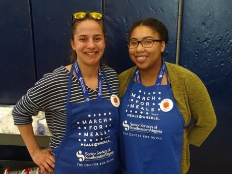 Meals on Wheels volunteers