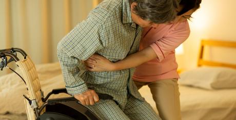 Hard work of nursing home staff