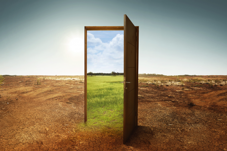 Door opens to greener pastures on dry land