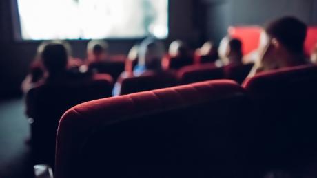 Poople watching movies