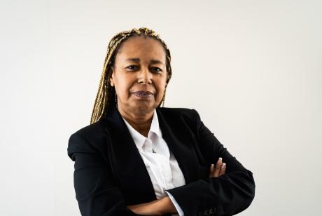 confident older Black business woman